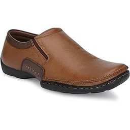egoss Comforts Premium Genuine Leather Mocassin Casual Shoes for Men-G-358-picture-20