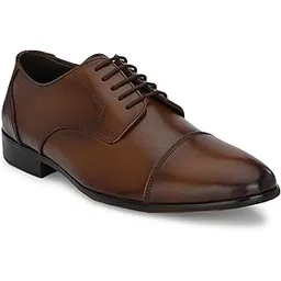 egoss Luxe Premium Genuine Leather Derby Formal Shoes for Men-EP-77-picture-22
