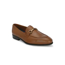 Egoss Men Genuine Leather Formal Loafers image 2
