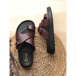Egoss Men Leather Comfort Sandals-picture-25