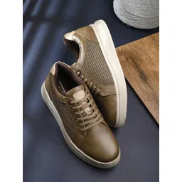 Egoss Men Leather Sneakers-picture-17