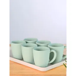 eha Green 6 Pieces Microwave Safe Coffee Mug 300ML-picture-25