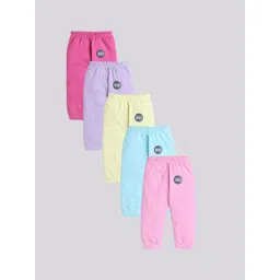 EIO Infants Kids Pack Of 5 Pure Cotton Joggers-picture-53