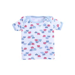 EIO Infants Set Of 6 Printed Pure Cotton Baby Apparel Gift Set-picture-29