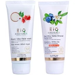 EIQ - EINSTEINIQ Face Wash + Sunscreen – Cleansing & Sun Protection Skincare Set-picture-22