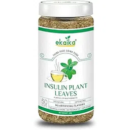 Ekaika - Insulin Tea For Diabetes - 50g | Anti Diabetic | Costus Igneus Plant Leaves | Controls Blood Sugar Levels | 50 Cups-picture-24