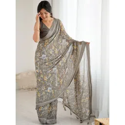 Ekasya Floral Printed Saree-picture-40