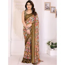 Ekasya Floral Satin Saree-picture-21