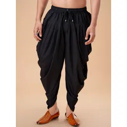 EKATVA ETHNIC Men Cotton Peshawari Plain Dhoti Pants-picture-24