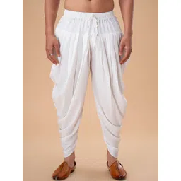 EKATVA ETHNIC Men Peshawari Plain Bottom Dhoti Pants-picture-27