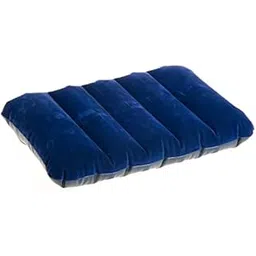 Ekdant Travel Air Inflatable Velvet Pillow (Blue) - Easy While Traveling-picture-52