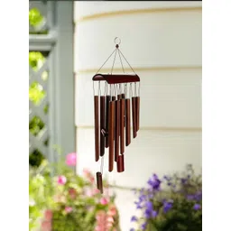 Ekhasa Brown Bamboo Wood Windchimes-picture-10