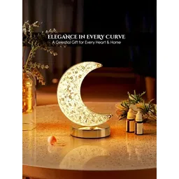 Ekhasa Multicoloured Acrylic Semi-Sphere Table Lamp image 4