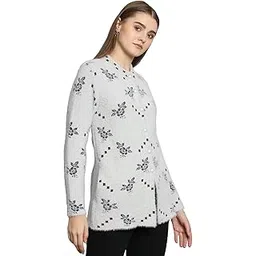 ekools Women's winterwear Woolen Hair Cardigans Sweaters (Hair18)-picture-13