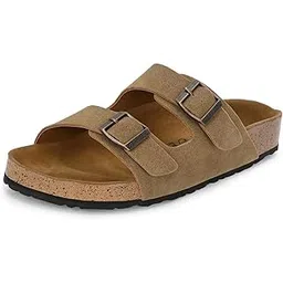 el paso Leather Fashion Sandals Casual Platform Heels Wedges Cork Sole Sandal for Women & Girls-picture-25