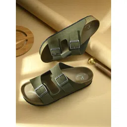 El Paso Men Comfort Buckle Sandals-picture-20