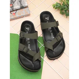 El Paso Men Comfort Sandals With Buckle-picture-26
