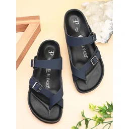 El Paso Men Comfort Sandals With Buckle-picture-14