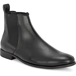 el paso Men Faux Leather Casual Chelsea Boots-picture-34