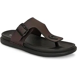 el paso Men Faux Leather Casual Slip On Sandals-picture-47