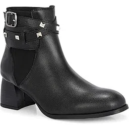 el paso Women Faux Leather Casual Slip On Boots EPW8706_P-picture-36