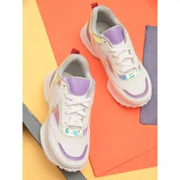 El Paso Women White Printed Lightweight Sneakers-picture-38