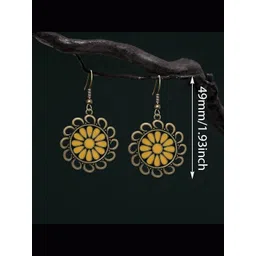 EL REGALO Floral Drop Earrings-picture-32