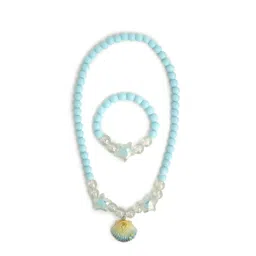 EL REGALO Girls Blue Beaded Jewellery Set-picture-15