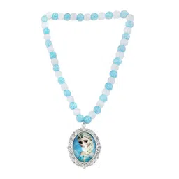 EL REGALO Girls Blue  White Elsa Beaded Jewellery Set image 5