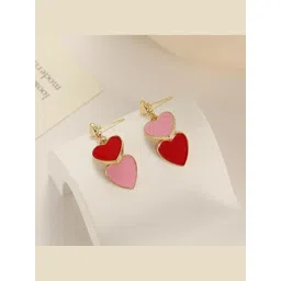 EL REGALO Heart Shaped Drop Earrings-picture-18