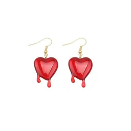 EL REGALO Heart Shaped Drop Earrings-picture-38