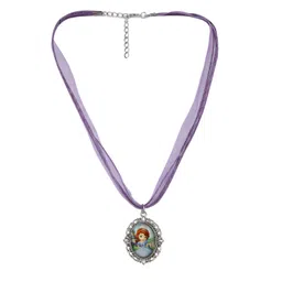 EL REGALO Kids Girls Purple Sophia princess Necklace-picture-34