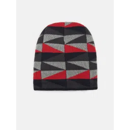 EL REGALO Printed Woolen Beanie image 3