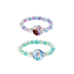 EL REGALO Set of 2 Purple & Turquoise Blue Bracelets-picture-15