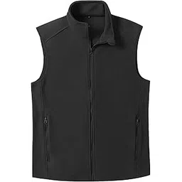 elbme ELBME® Men's Fleece Vest Outdoor Sleevess Jackets Polar Soft Vest With Zip Pockets Warm Outerwear for Fall & Winter_1-picture-22