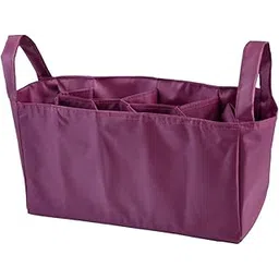 elbme ELBME® Nappy Diaper Bag Mummy Baby Bag Organizer Container Light Pouch Wine Red-picture-12