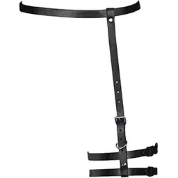elbme ELBME® Women y Leather Harness Garter Belt Adjustable Waist Leg Belt Black Clothing, Shoes & Accessories | Womens Clothing | Intimates & Sleep | Garter Belts-picture-13
