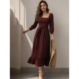 Elchic A-Line Midi Dress-picture-34
