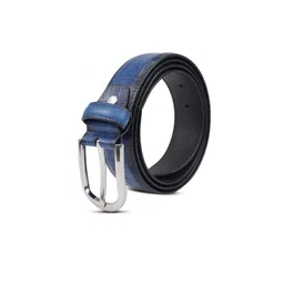 El'Curio Men Textured Leather Belt-picture-16