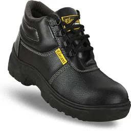 elecant Industrial Safety Shoes PVC Sole With Steel Toe Protection For Men-picture-11