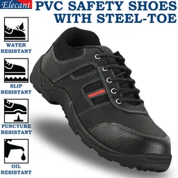 elecant Steel Toe Synthetic Leather Safety Shoe-picture-15