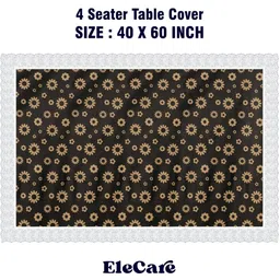 elecare Printed 4 Seater Table Cover image 4