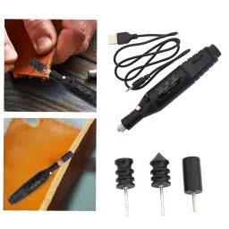Electric Leather Polisher USB DIY Crafts Supplies Leather Burnishing Machine Leather Polisher | Leathercrafts | Leathercraft Tools | Other Leather Tools | image 2