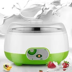 electric yogurt maker,stainless steel yogurt maker with temperature control,auto switch-off yogurt maker,easy-to-use yogurt maker for thick yogurt(1 pcs)(11 x 16.5 cm)(Multicolor)-picture-28