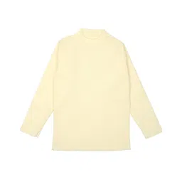 Elefantino Full Sleeves Solid Sweater - White-picture-17