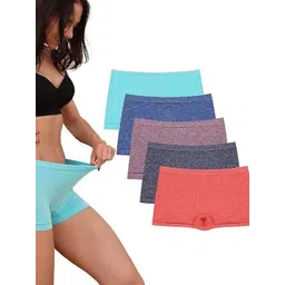 Eleg & Stilance Women Pack Of 3 Seamless Boyshorts-picture-22