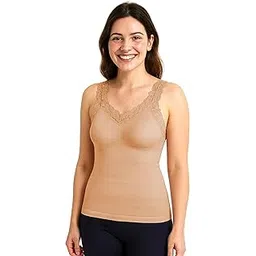 eleg & stilance Women Thermal Vest – Winter Warm Fleece Lined Sleeveless Tank Top | Soft & Stretchable Innerwear Undershirt for Cold Weather-picture-31