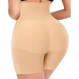 eleg & stilance Women's Seamless Long Padded Panty Hip Pads Enhancer Shapewear Shorts Briefs Tummy Control Panties Shaper Fake Pad - S Till 2XL-picture-20