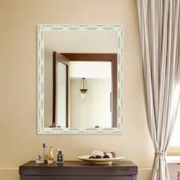 Cream, Yellow Glass Wall Mirror-image-8