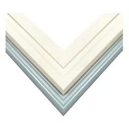 Off White Synthetic Wood Elegant Arts and Frames image 4
